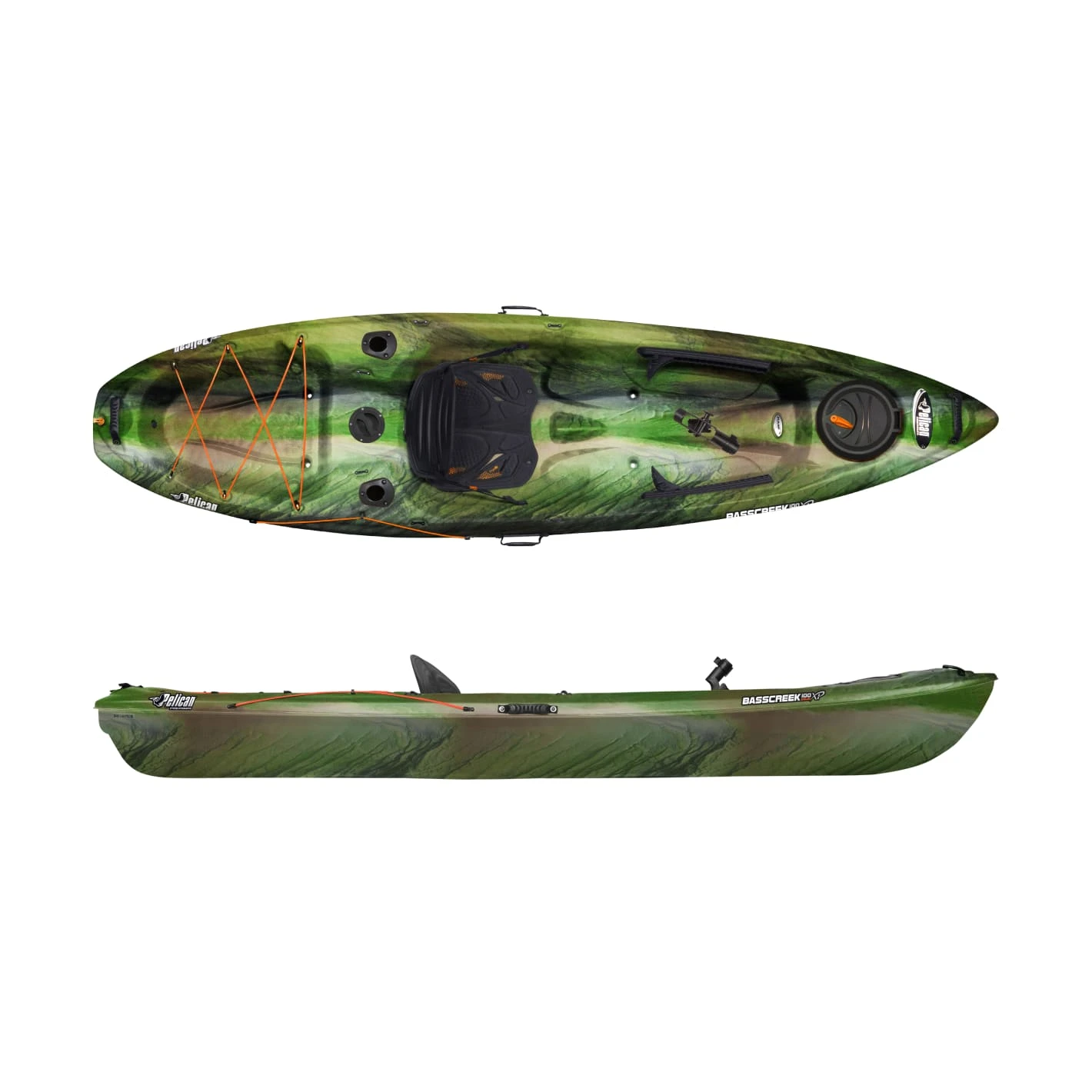 Pelican Sport Basscreek 100XP Angler Fishing Kayak - Image 3